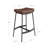 4-Pack Upholstered Counter Height Saddle Bar Stool-1133445345-1140107948