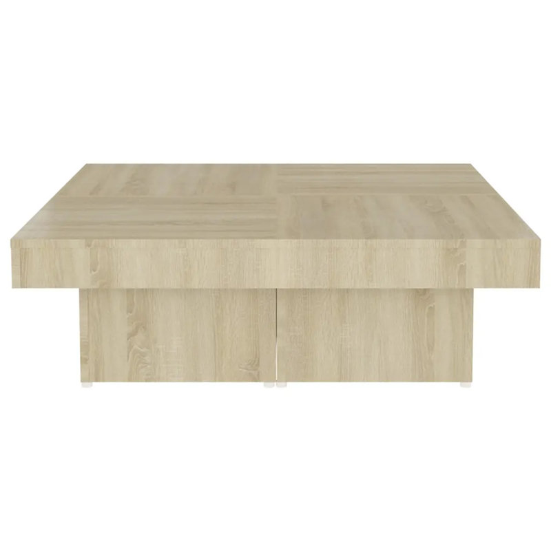 Allete Block Coffee Table, Sonoma Oak