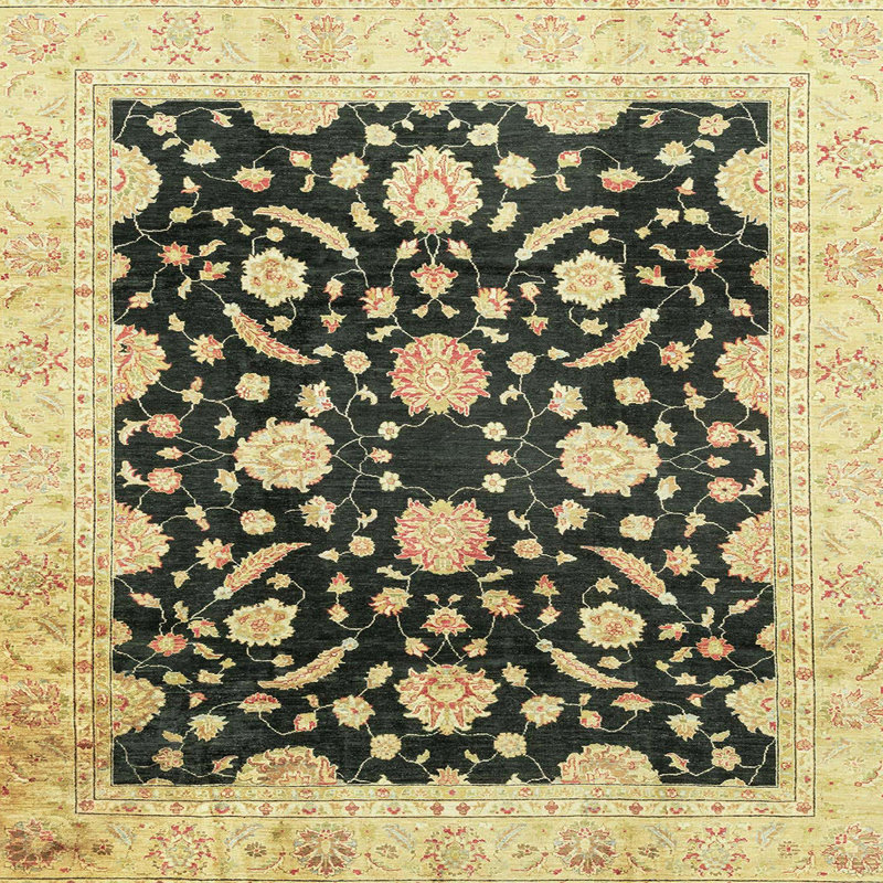 Oriental Indoor Rug, Square 7'