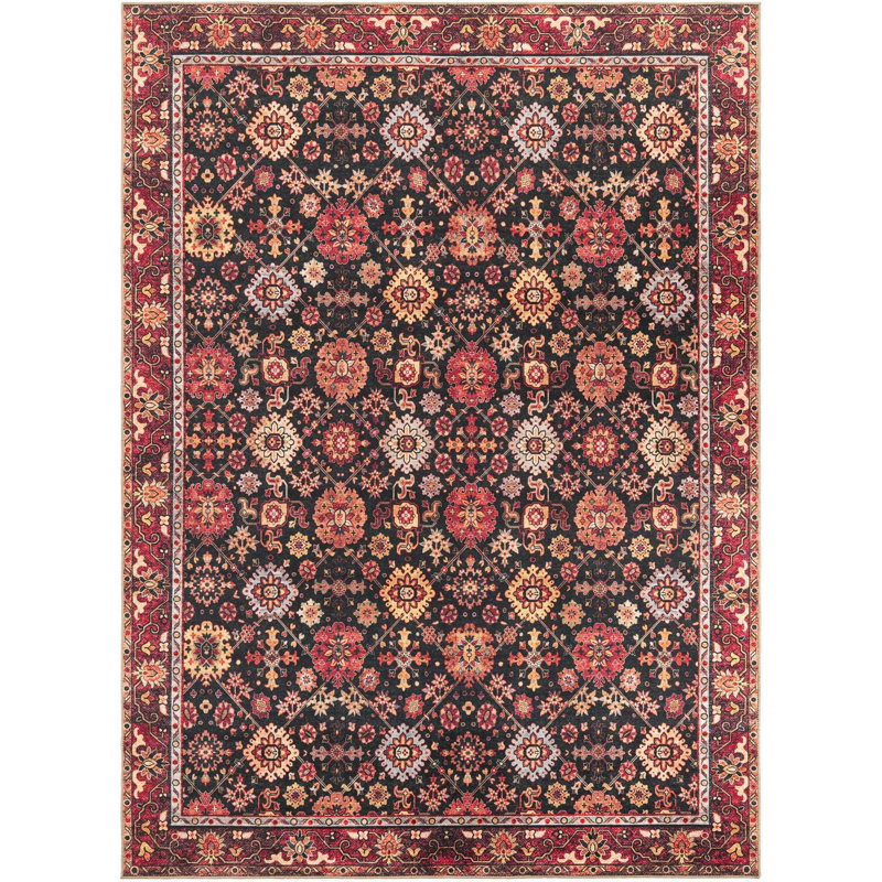 Tapis noir Aucun Hinkley, Rectangle 10 pi x 13 pi 1 po