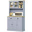 Armoire de cuisine autoportante de 71 po de hauteur-297919872