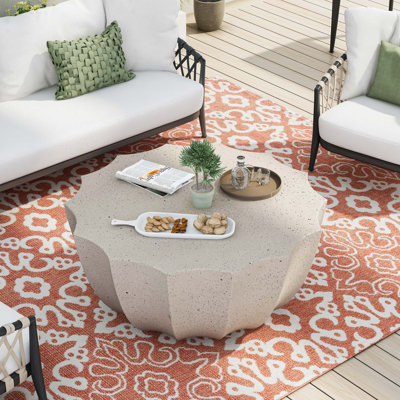 Table basse d'intérieur et d'extérieur 35,43 "