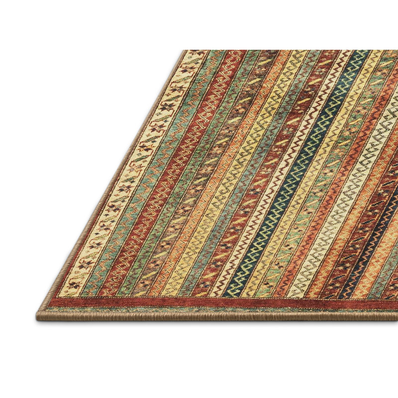 Abstract Indoor Rug, Rectangle 2' x 4'