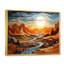«Bold Canyon Mirage III», reproduction sur toile-1441720332-1441720333