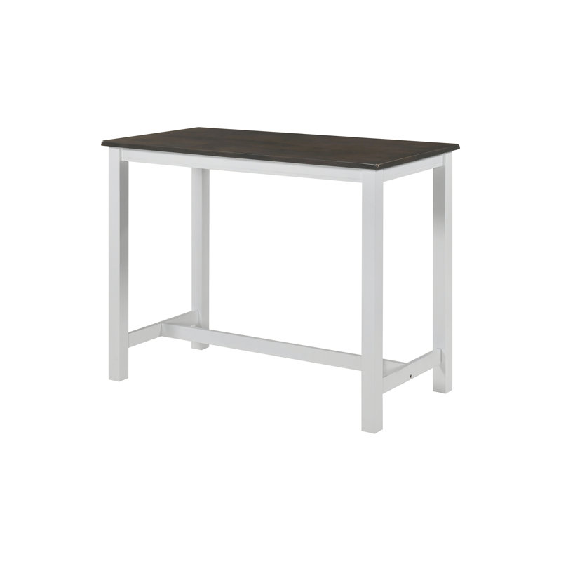 Table de salle à manger Heathcote, Blanc / Gris