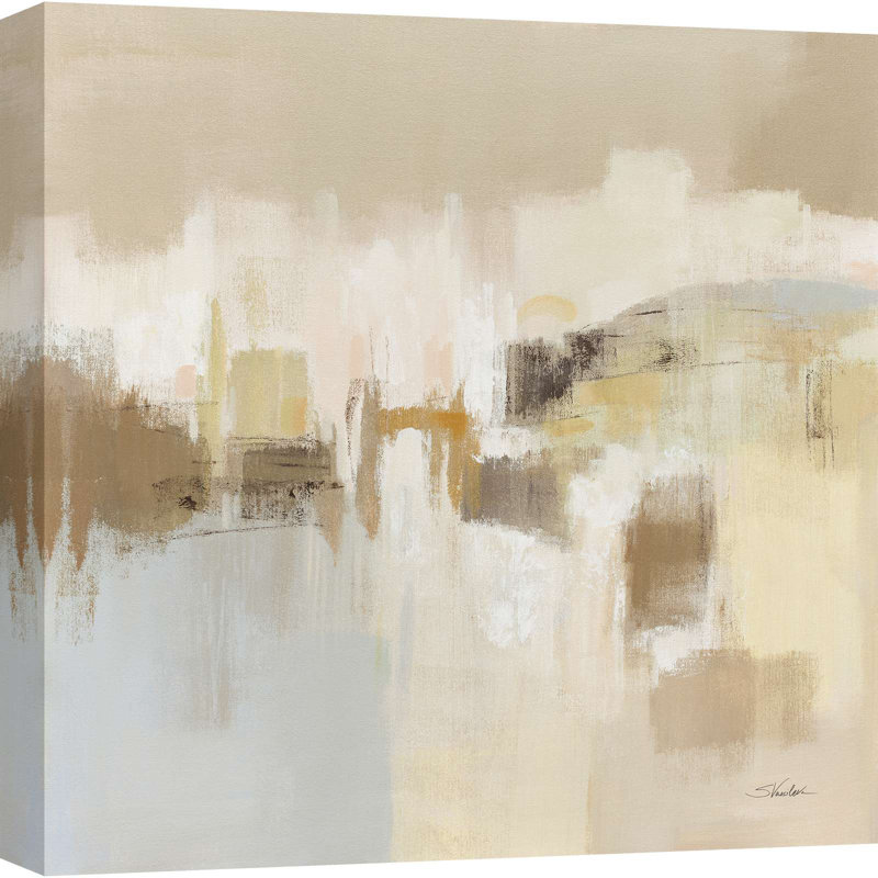 Abstract Ethereal Vista by Silvia Vassileva - Wrapped Canvas Print, 50 cm H x 50 cm W