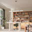 LED 1 Light Linear Chandelier with Clear Fluted Glass-111187500-111187502