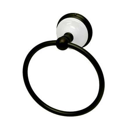 Victorian Hot Springs Towel Ring, Oil Rubbed Bronze