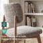 Chaise d'appoint rembourrée en bois massif-128944797-128944801