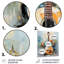 «Yellow Fluid Brown», mélodie de guitare - musique, art mural en métal-101153896