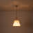 Nyjel 4 - Light Linen Tapered Pendant-840579870-840579868-849309244