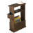Hopedale Solid Wood Floor Shelf End Table with Storage-368250303