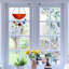 Panneau solaire en vitrail de style Tiffany 12 po H