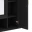 Armoire de rangement murale 36 po, armoire murale avec miroir, armoire à pharmacie à trois portes-822548232