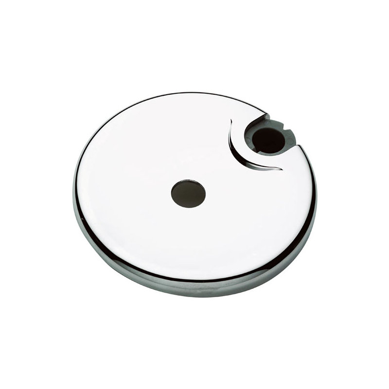 Porte-savon pour barre coulissante en chrome