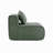 Armless Sofa Velvet