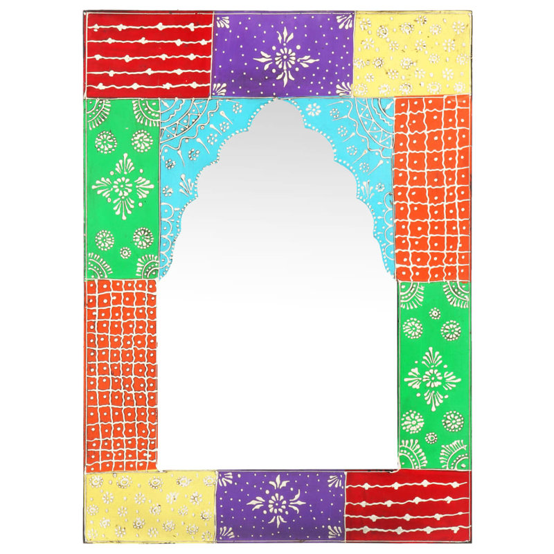 Daphne Wood Flat Wall Mirror