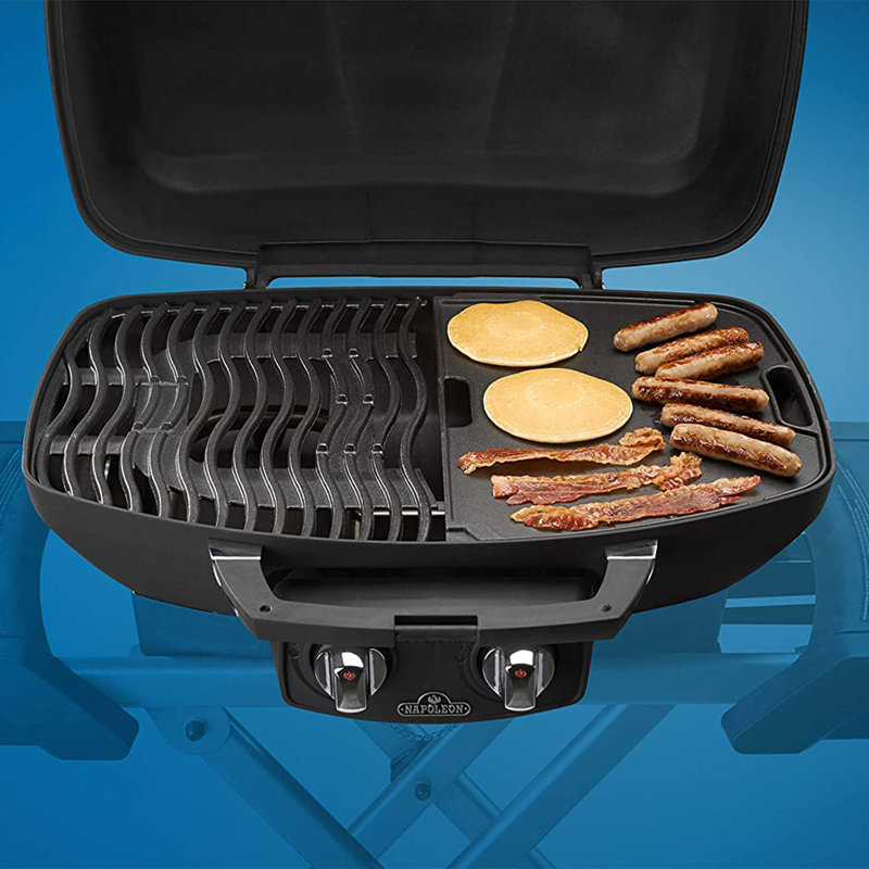 Napoleon Products Non Stick Cast Iron Reversible Grill Griddle