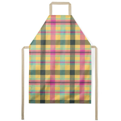 Tartan Bib Apron