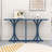 Graceful Console Table with Curvedwood Legs – Elegant Design, Durable Build-868491378