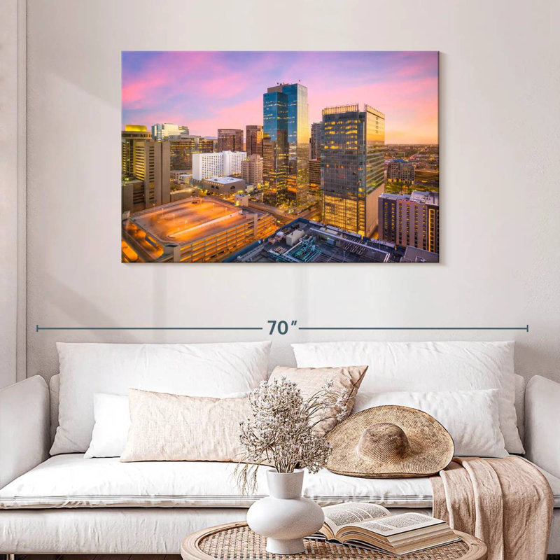 Ravi Phoenix Cityscape, H 30 po x l 45 po