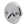 1-3/8" Fine Thread Bathtub Drain Trim with Trip Lever and Conversion Adaptor