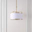 Lustre tambour 3 lumières Hongyi