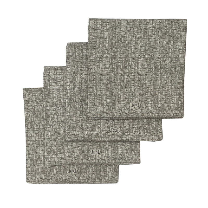 Occidente Cotton Square Napkin, Chocolate