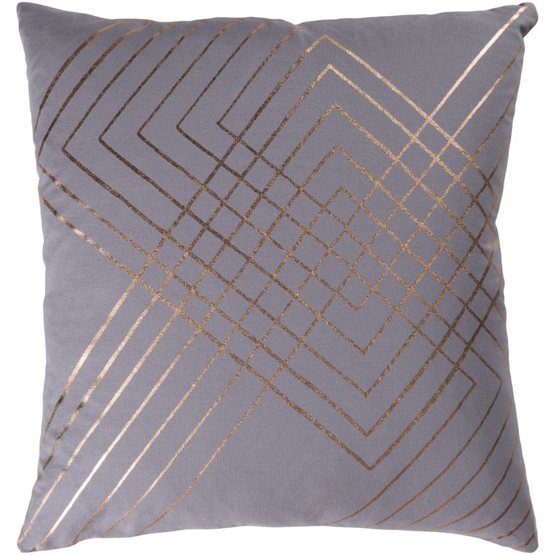 Housse de coussin en coton Crescent
