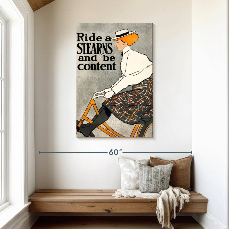 Senne Ride A Stearns And Be content, H 45 po x l 30 po