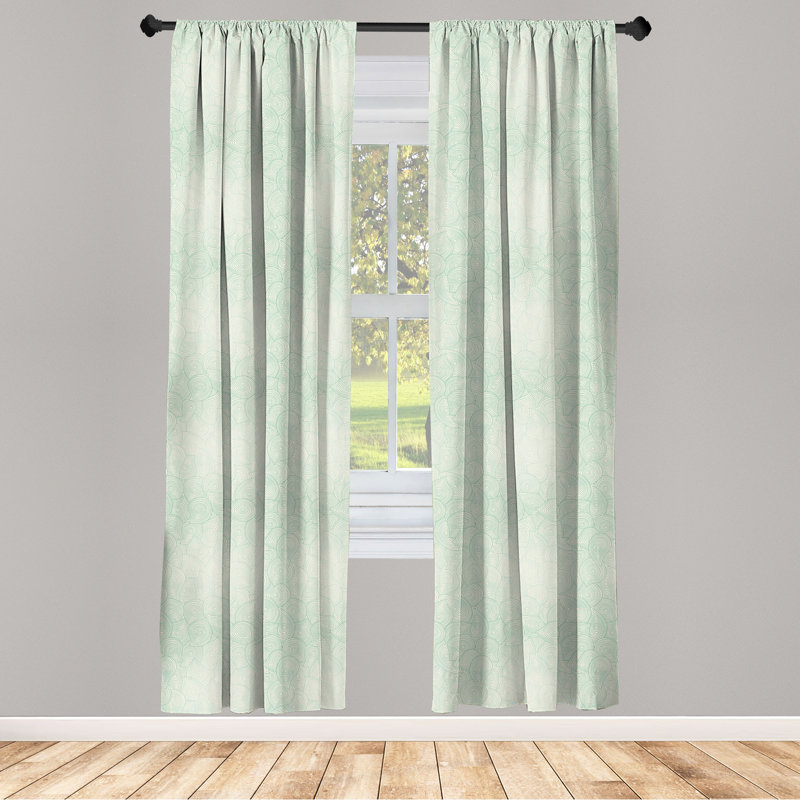 Semi-Sheer Rod Pocket Sliding Panel, 28" x 84"