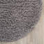 Tapis gris touffeté à la main Assar-154630860