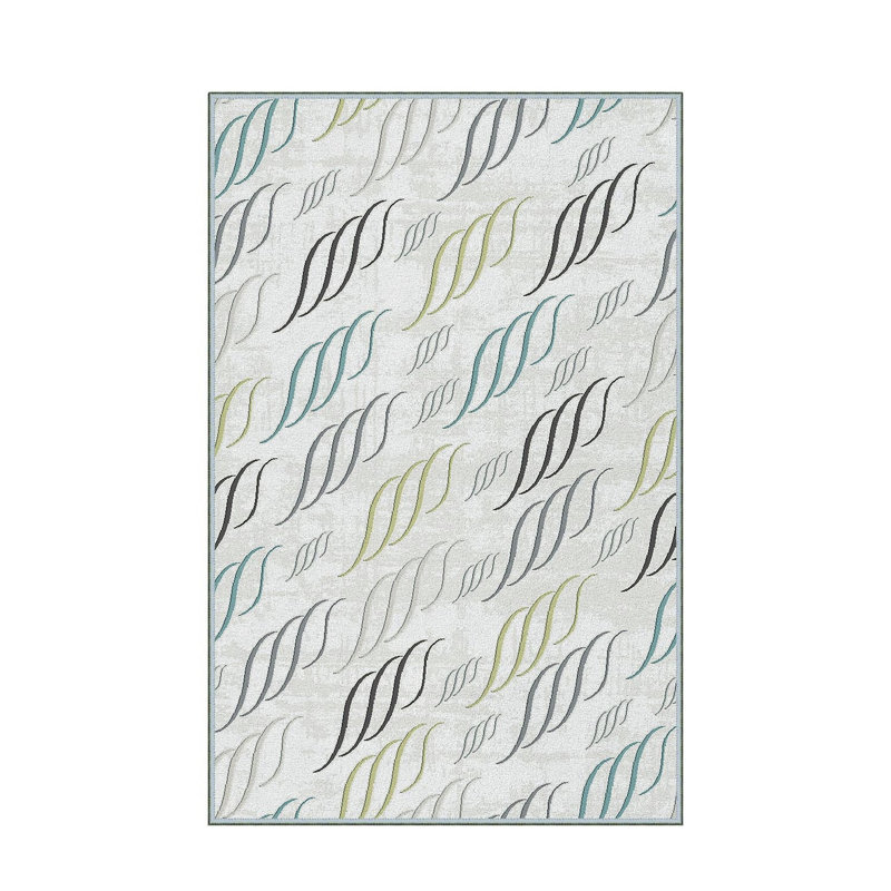 Antibacterial Hall Carpet, 31.5 x 59.1 inches | 100% Polyester, 0.4 in Pile Height, Non-Slip PVC Felt Dot Underside | Machine Washable, 3D Digital Printing | Durable & Stylish for Entryway, Living Room, or Bedroom