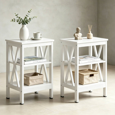 Ensemble de tables de bout avec rangement Morant