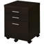 Rangement pour 3 bureaux - Finition cappuccino