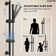 Wall Mount Pressure-Balanced Shower System,10" Rainfall Shower Head with Slider Bar Handheld Spray