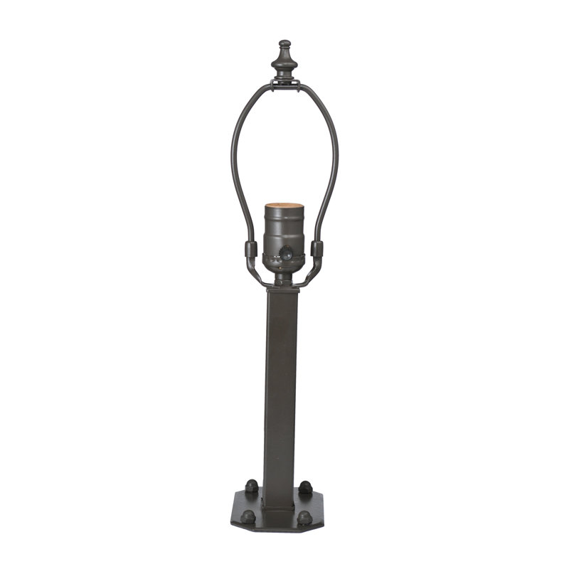 15"H Geometric Newel Post Mount