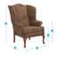 Fauteuil à oreilles en chenille de 28 po de largeur Edson-1201423614