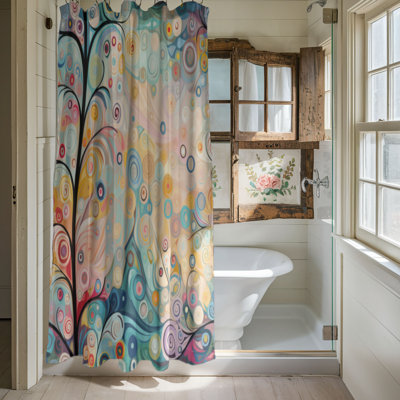 Festive Fir - Premium Shower Curtain