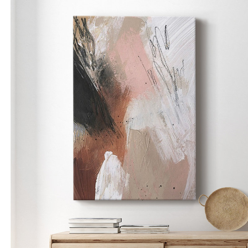 " Unbleached Neutrals I ", 60" H x 40" W x 1" D
