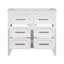 Ensemble de meuble-lavabo sur pied simple sans lavabo