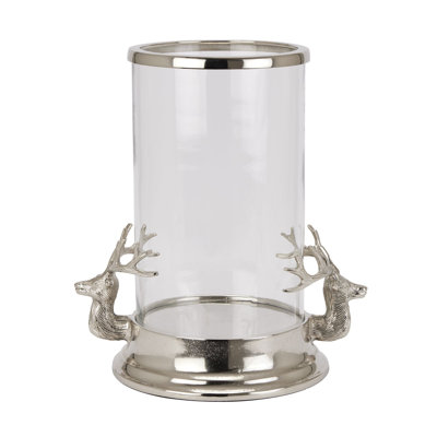 Candle Holders 96.52 cm H Glass Tabletop Hurricane Holder with Candle Included