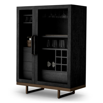 Connaught Solid Wood Bar Cabinet