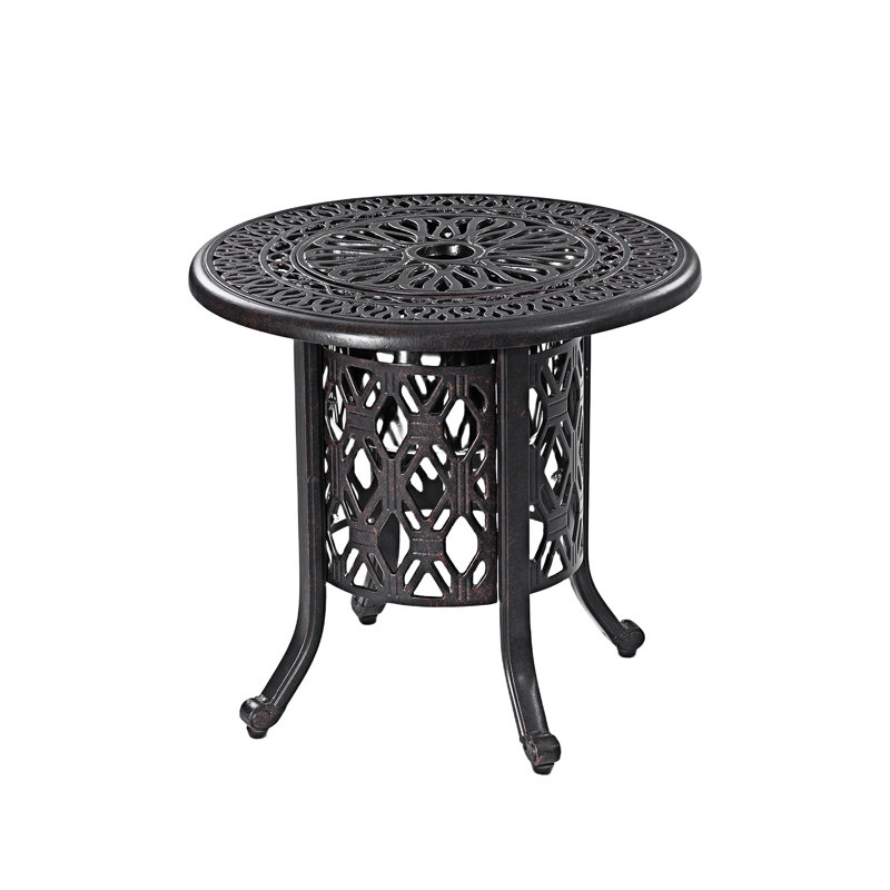 Table d'appoint avec seau à glace amovible