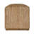 Como 17 in. W Square Banana Leaf Accent Stool