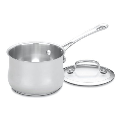 3.0 Quart Saucepan with Cover, Stainless, Cuisinart Chef's Classic™ -  Etcetera