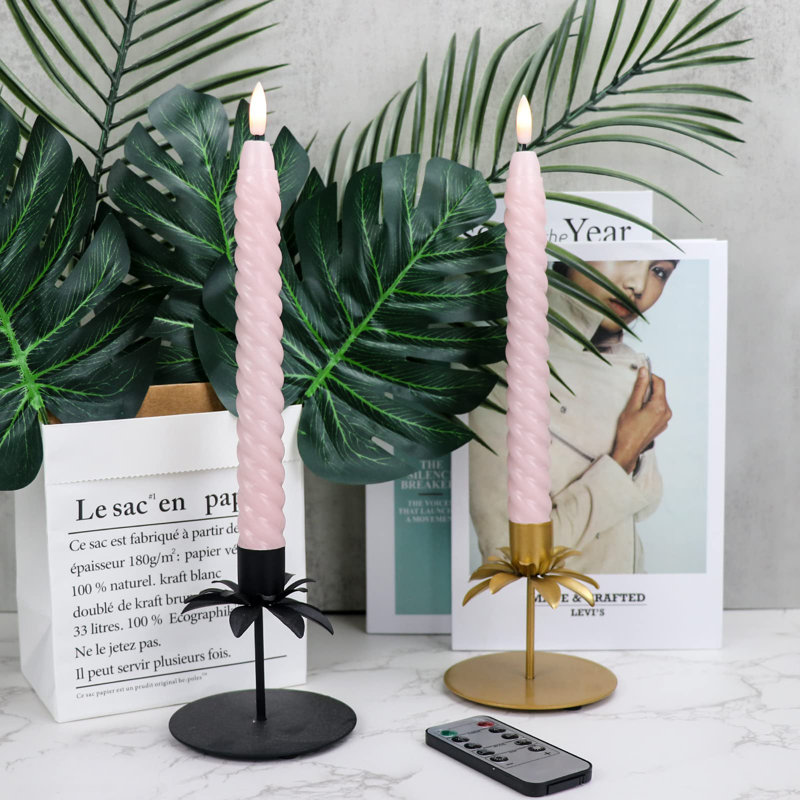Bougies sans flamme, Rose