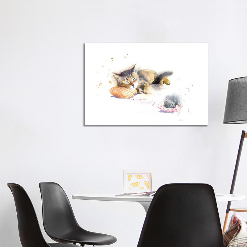 Sweet Dreams by Marina Ignatova - Wrapped Canvas Painting, 66.04 cm H x 45.72 cm W