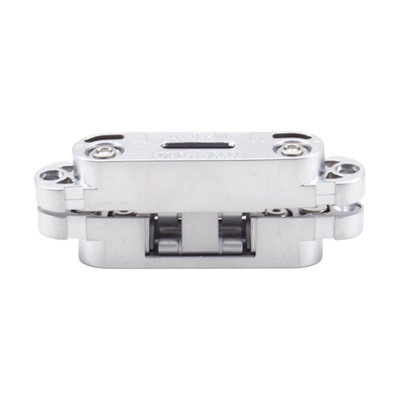 Sugatsune 3-Way Adjustable Concealed Hinge For Interior Doors, Dull Chrome Finish