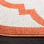 Tapis beige / orange à motif géométrique Ammundsen-2144357786